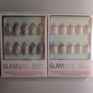 Glamnetic Press On Nails Lady Web And Frankenbabe Discontinued New Gothic Goth
